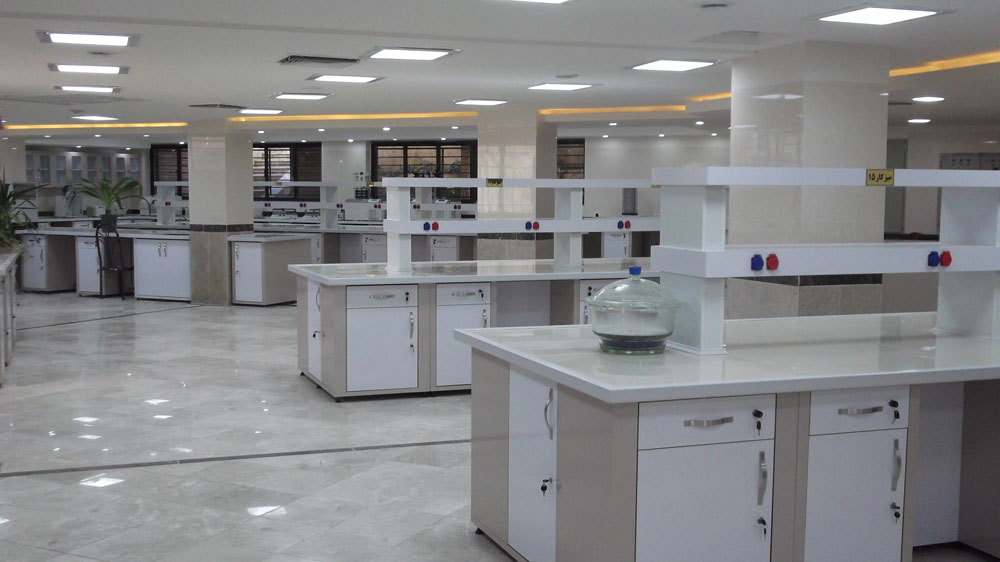 کابینت بندی آزمایشگاه دو طرفه